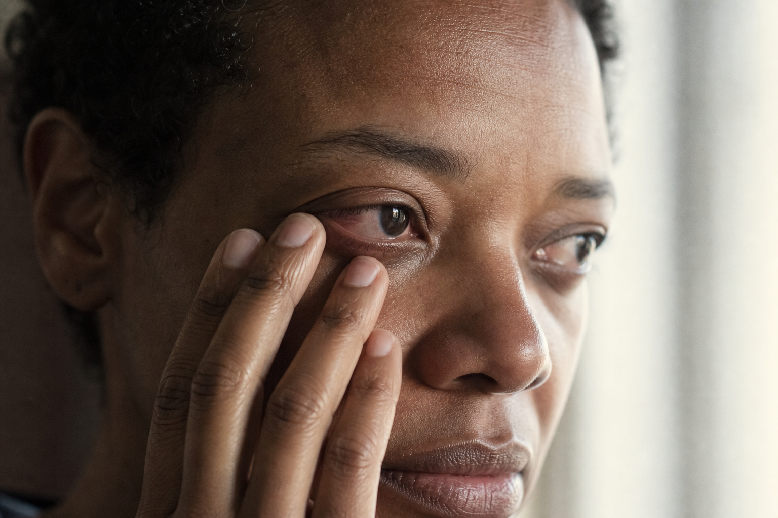 Ocular rosacea doesn't resolve between flares the way skin rosacea does