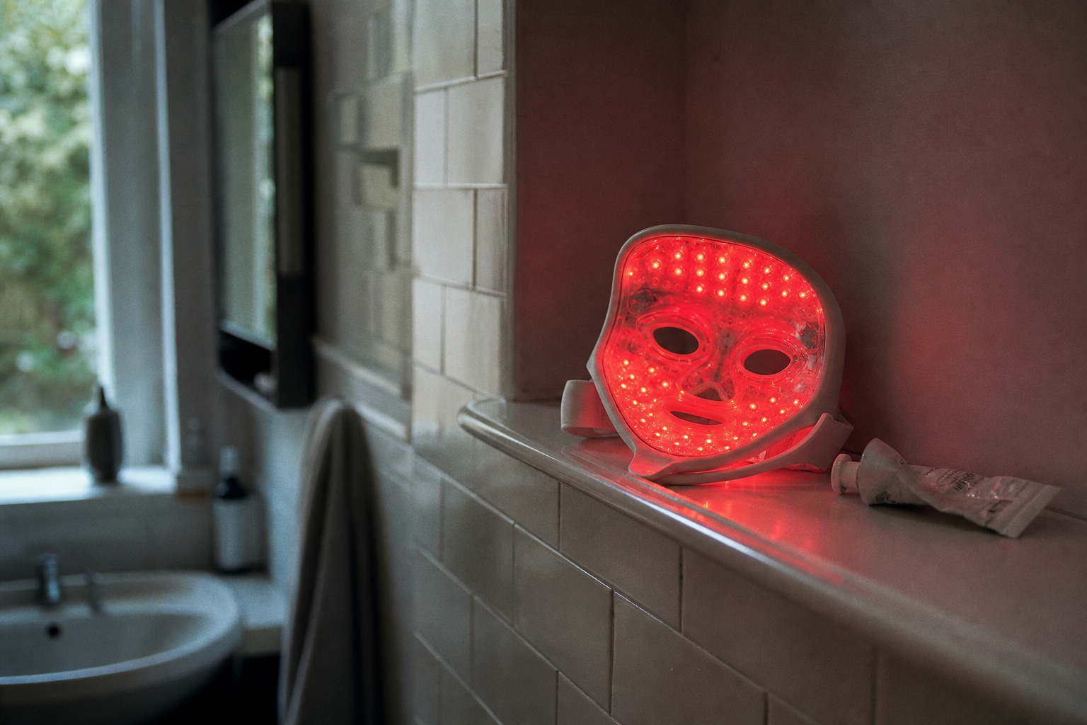 Red light therapy for rosacea: the before-and-after photos prove nothing
