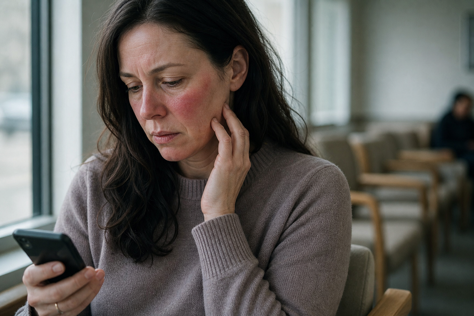 The trigger your diary can't capture: rosacea's psychological feedback loop