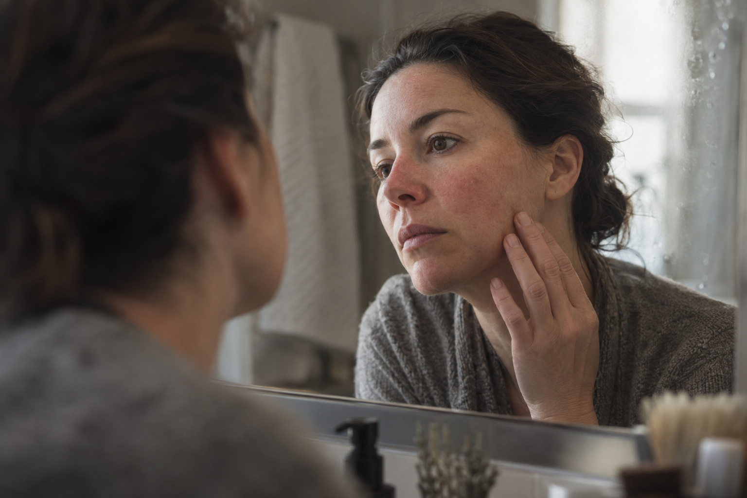 None of the Rosacea Trigger Trackers Pair the Photo With the Note